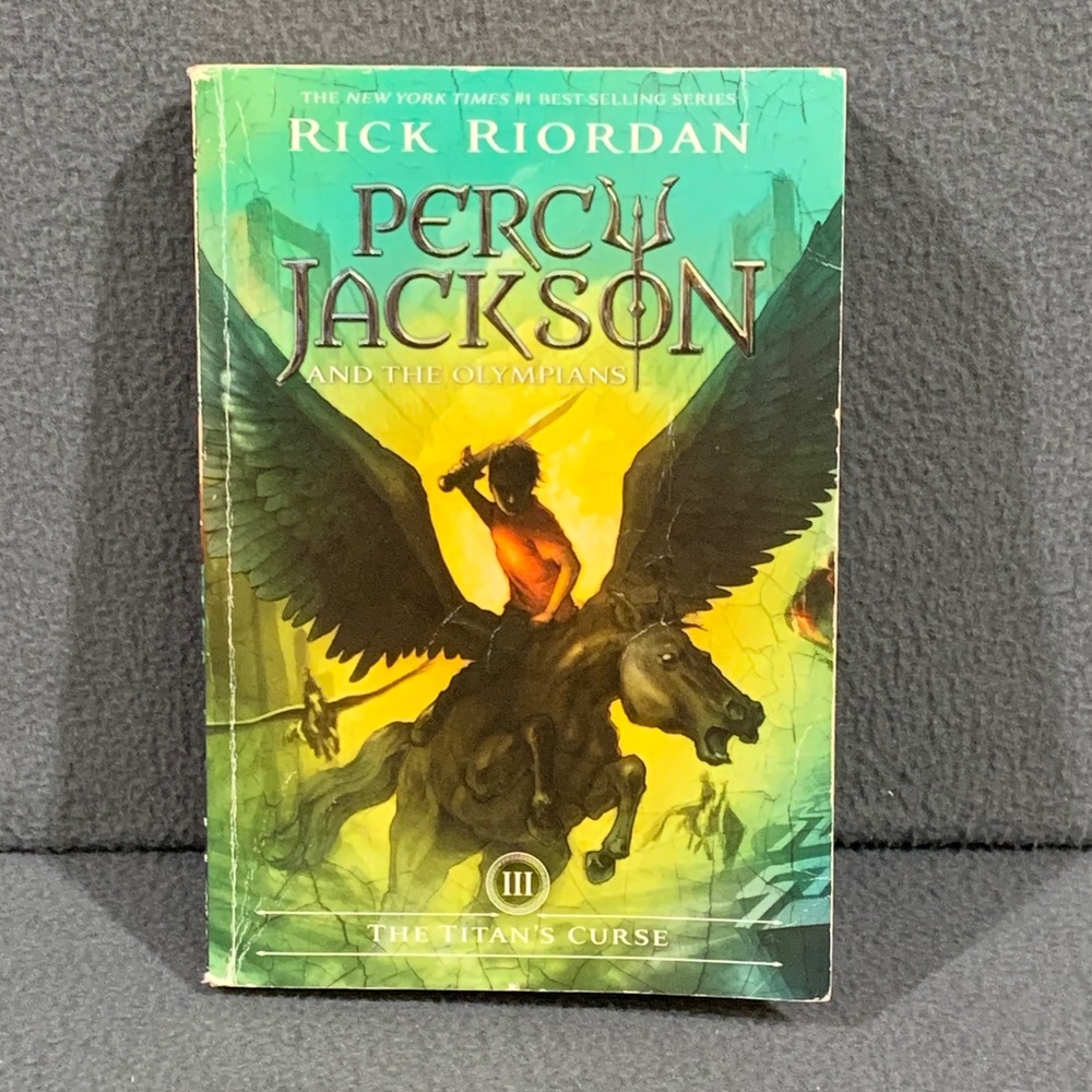 Percy Jackson and the Olympians The Titans Curse by Rick Riordan Paperback Book‎